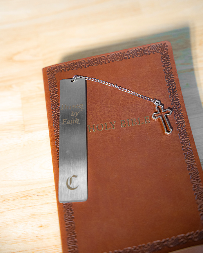 "Driven by Faith" Bookmark