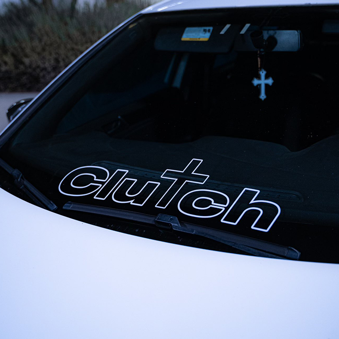 Clutch Windshield Banner V3 "Hollowed"