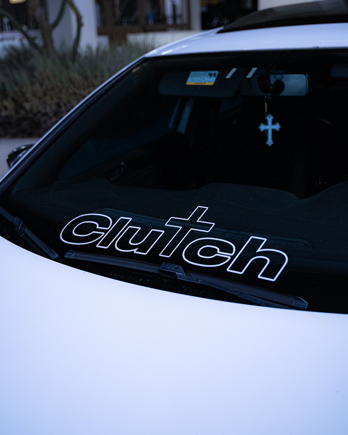 Clutch Windshield Banner V3 "Hollowed"
