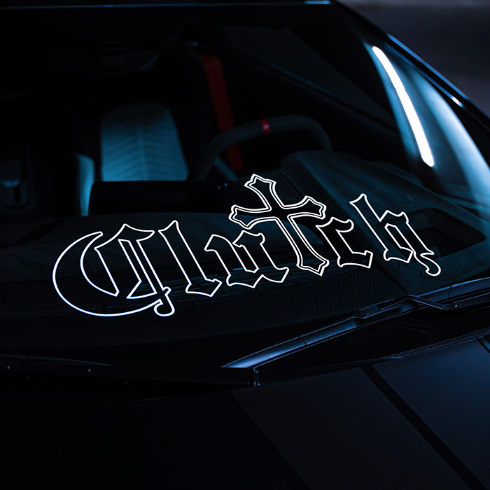 Clutch "Hollowed" Windshield Banner