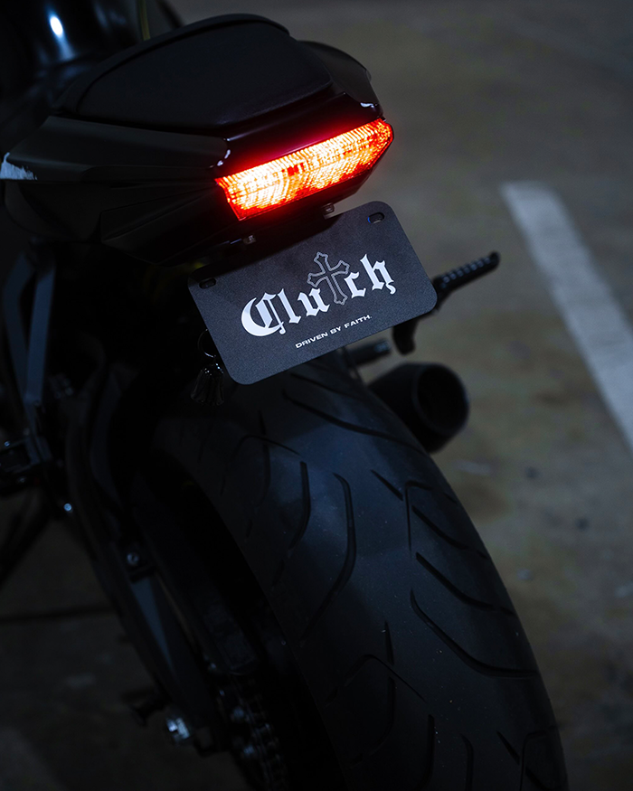 Clutch "Bike" Vanity Plate