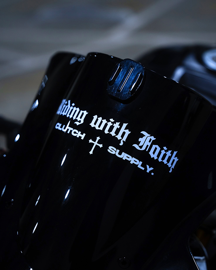 Riding with Faith Decal