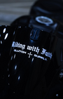 Riding with Faith Decal