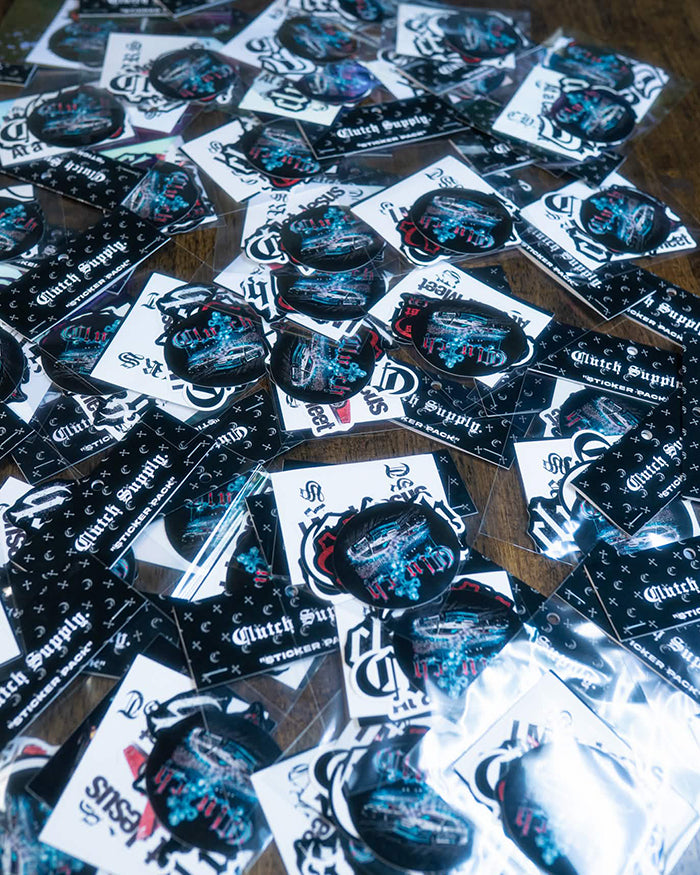 Clutch Sticker Pack