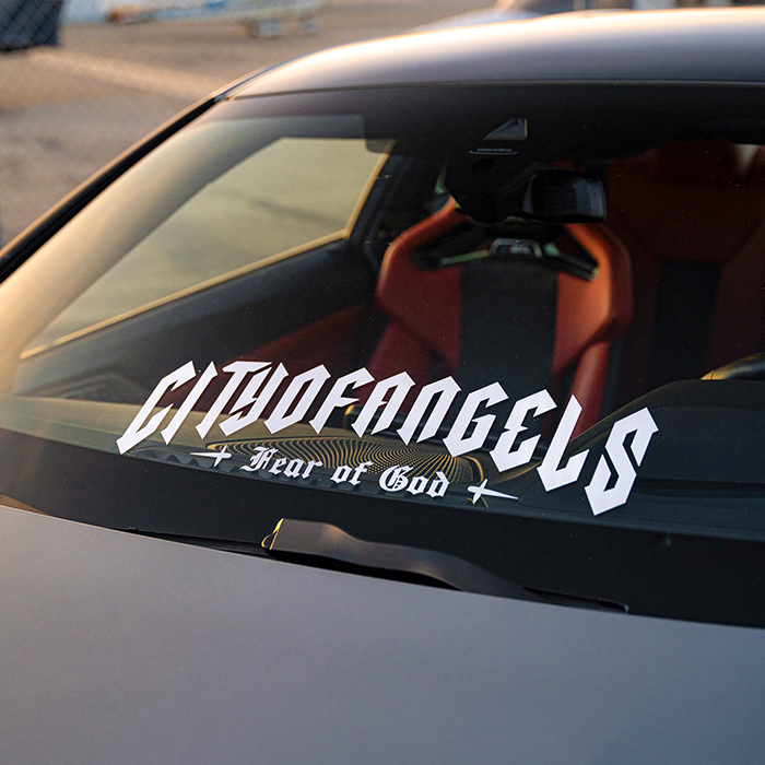 City of Angels Windshield Banner