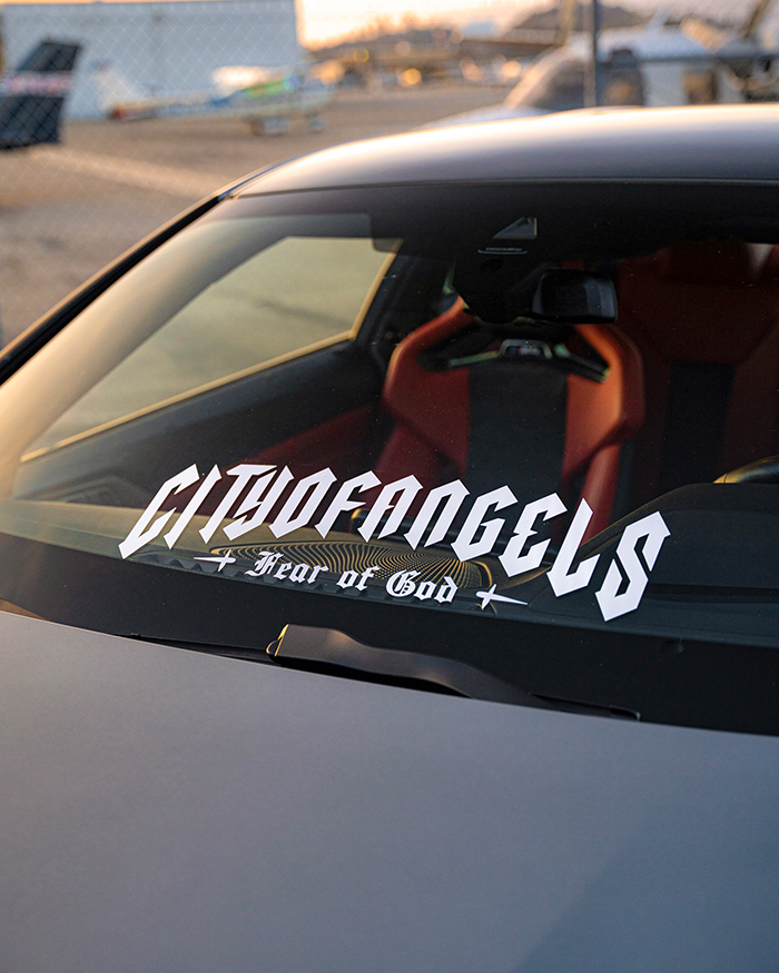 City of Angels Windshield Banner