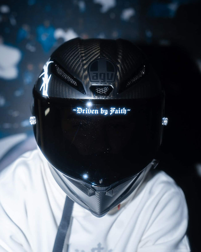 "Driven by Faith" Mini Decal