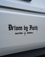 Driven by Faith "Blackout" Decal