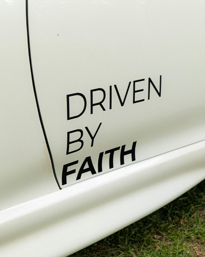 Driven By Faith Livery Decal