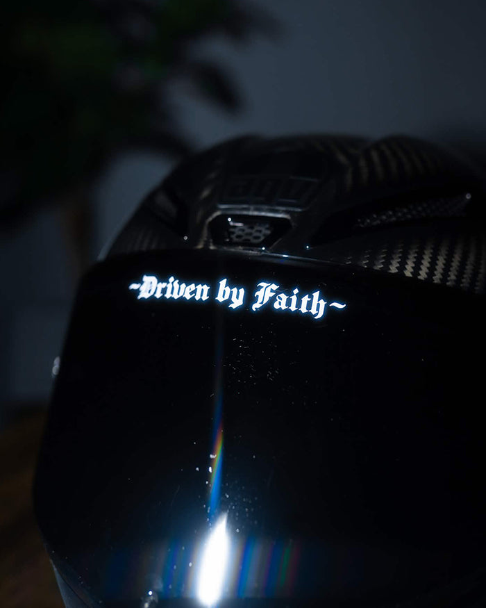 "Driven by Faith" Mini Decal
