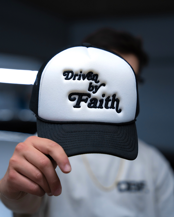 "Driven by Faith" Trucker Hat