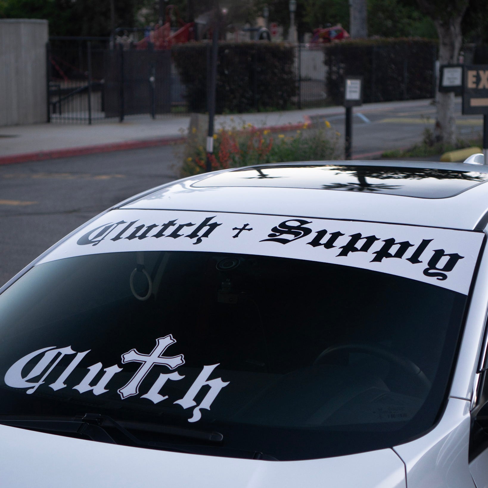 Clutch Supply Sunstrip Banner