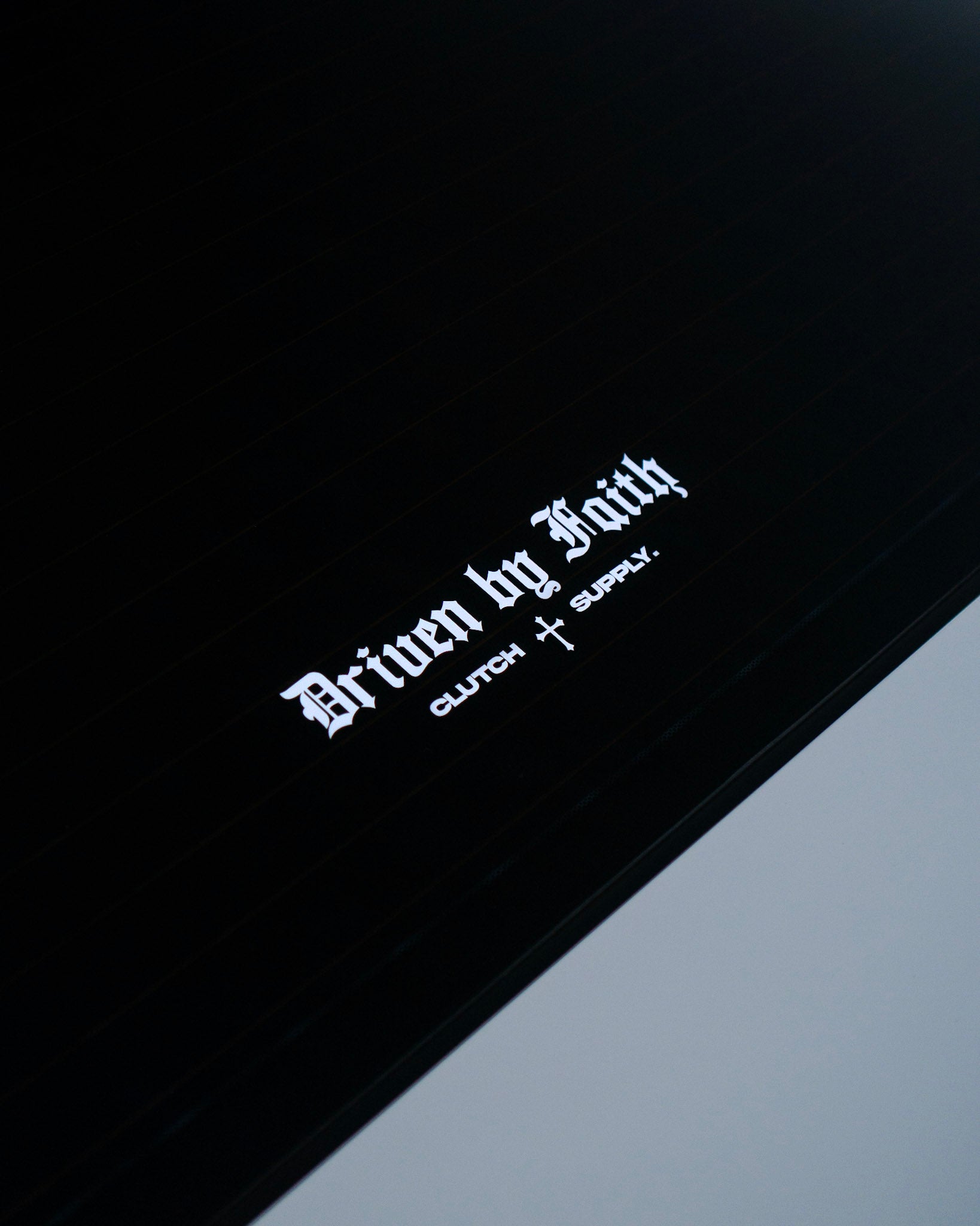 Driven by Faith Decal