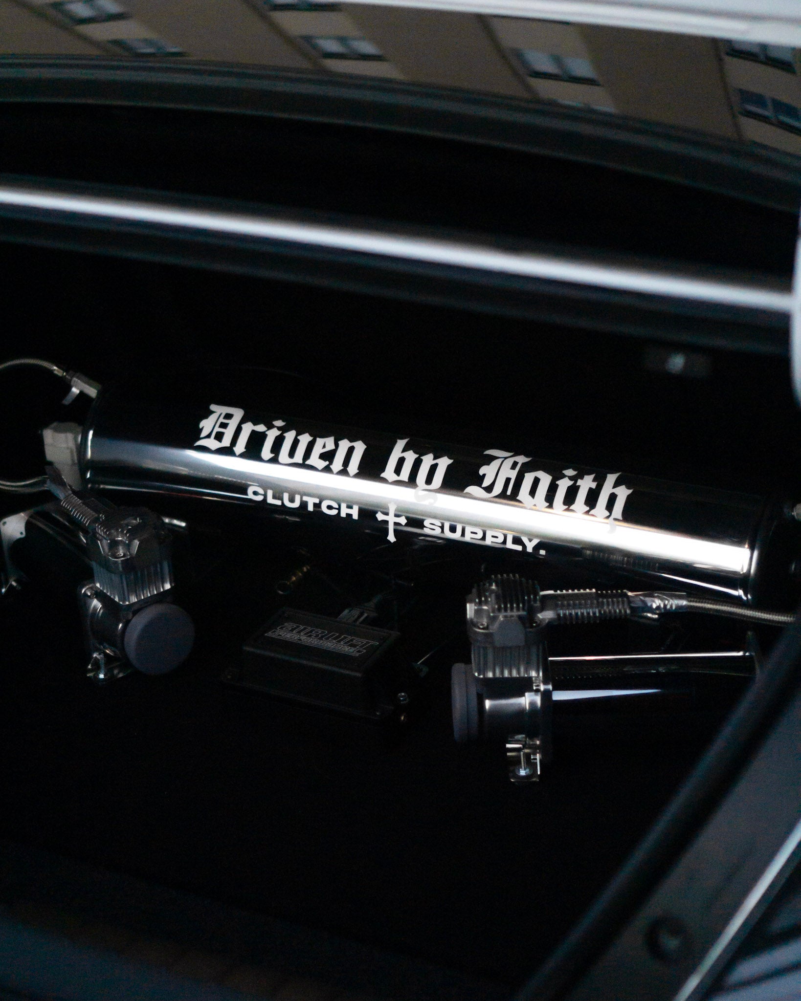 Driven by Faith Decal