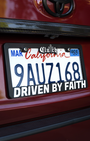 Clutch License Plate Frame