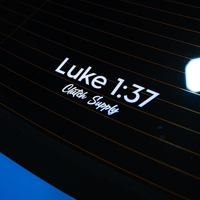 Clutch Supply "Scripture" Decals
