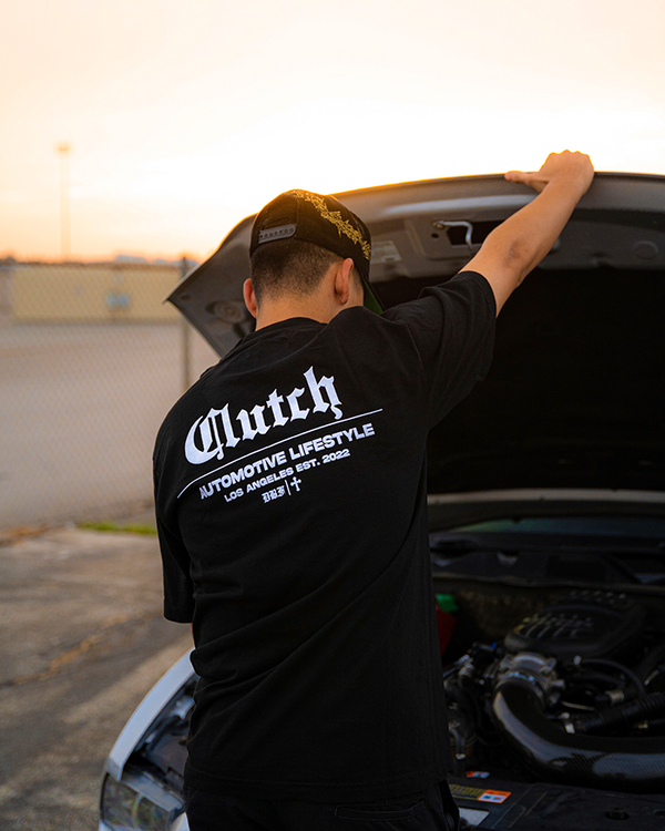 Clutch "Logo" T-Shirt *Blackout