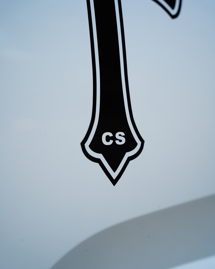 4X White 2" Jerusalem Cross Crusader Decal Stickers - Die Cut Vinyl, No Background, For Cars & More