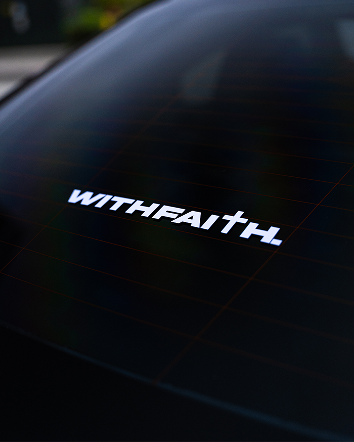 WITHFAITH Decal