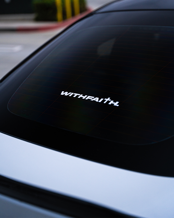 WITHFAITH Decal