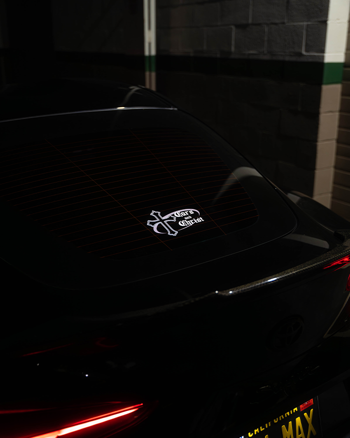 Cars & Christ Decal