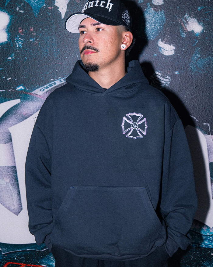 Clutch "Flaming Pink" Cross Sweatshirt