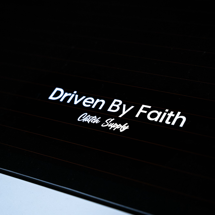 "Driven by Faith" V3 Decal