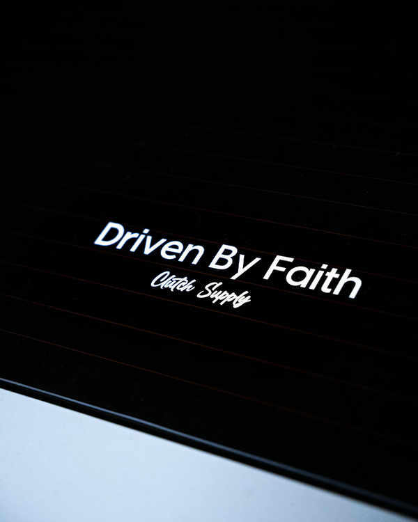 "Driven by Faith" V3 Decal