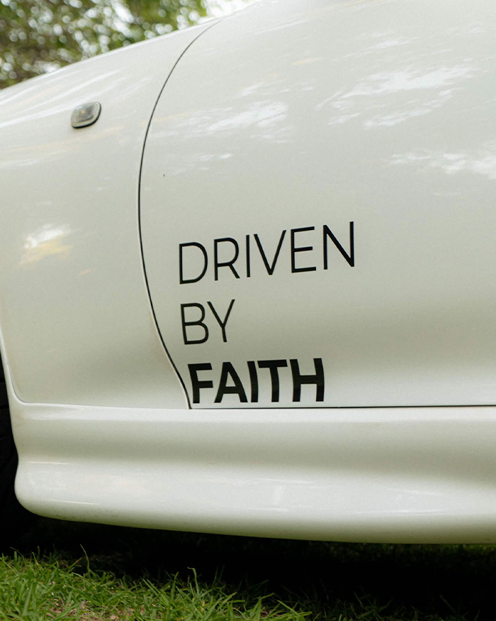 Driven By Faith Livery Decal