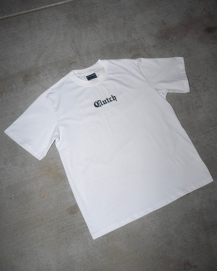 Clutch "Logo" T-Shirt *Whiteout