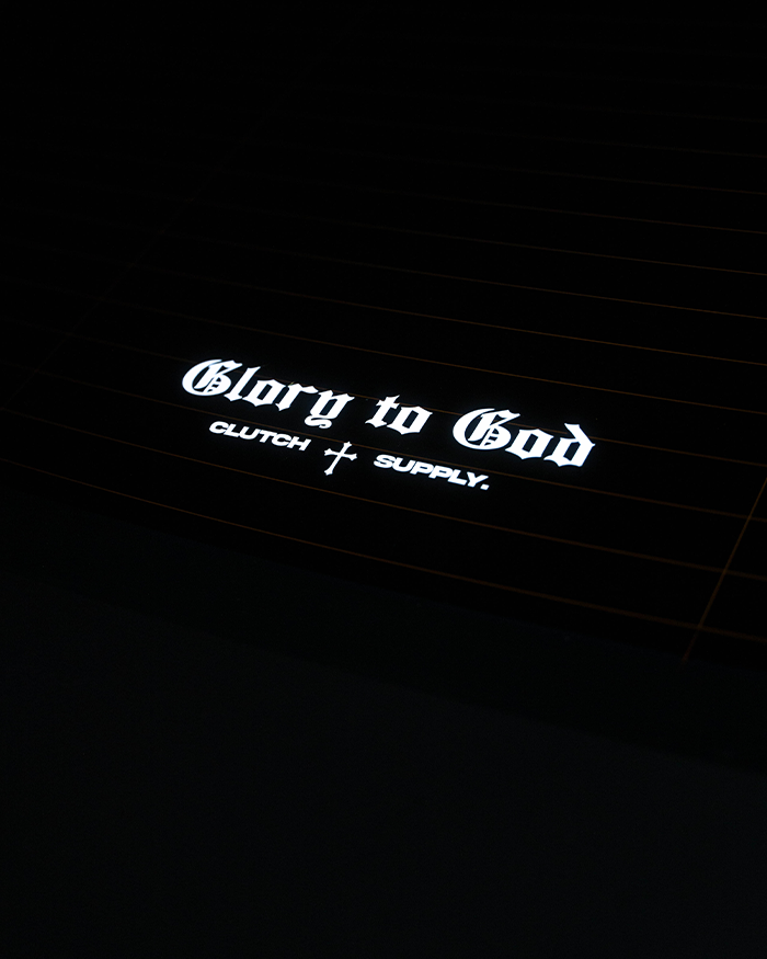 "Glory to God" Decal