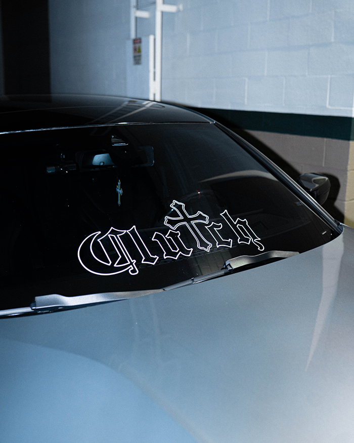 Clutch "Hollowed" Windshield Banner