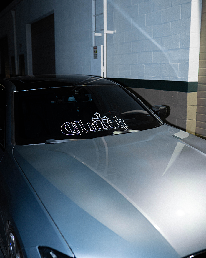 Clutch "Hollowed" Windshield Banner