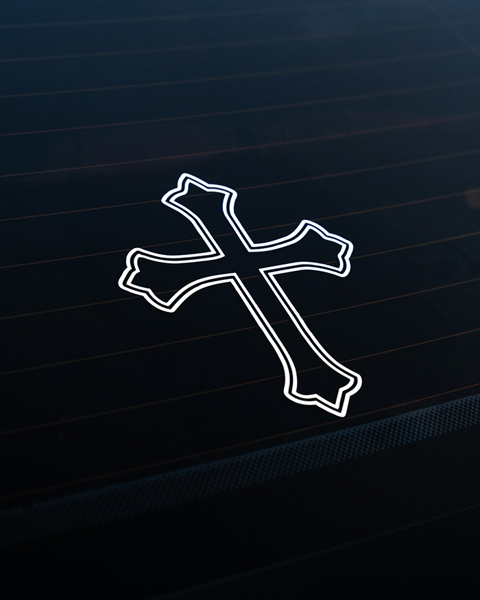 V2 Cross Decal *Mini