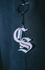"CS" Metal Keychain