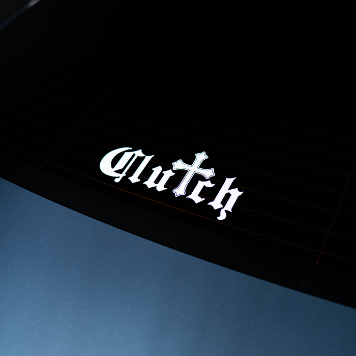 Mini Clutch Logo Decal