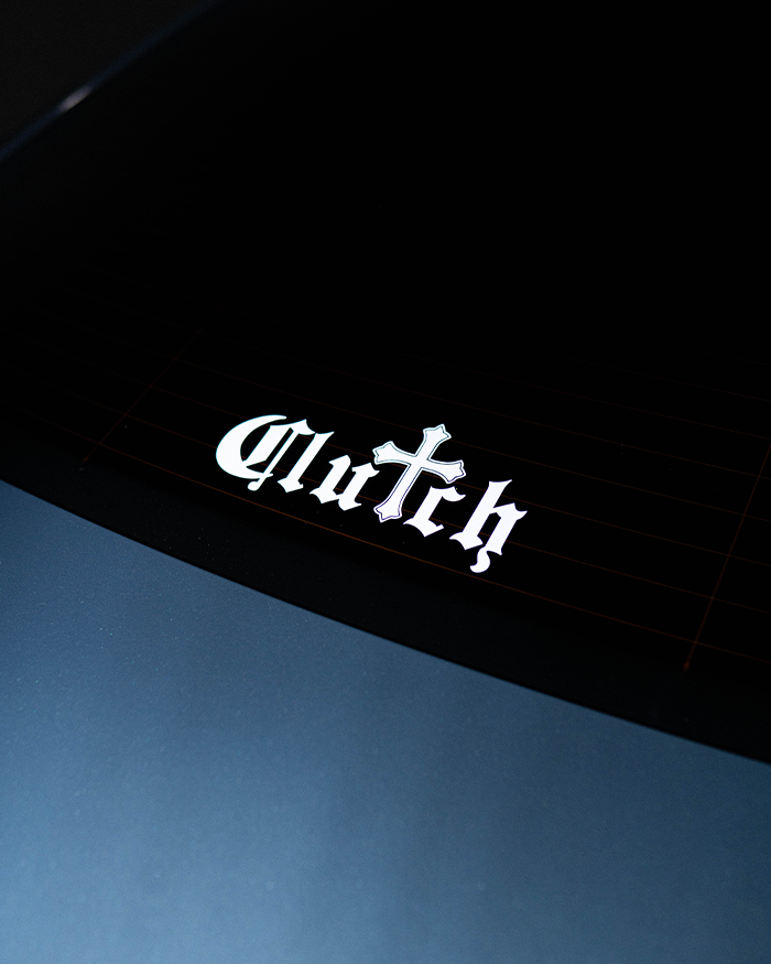 Mini Clutch Logo Decal