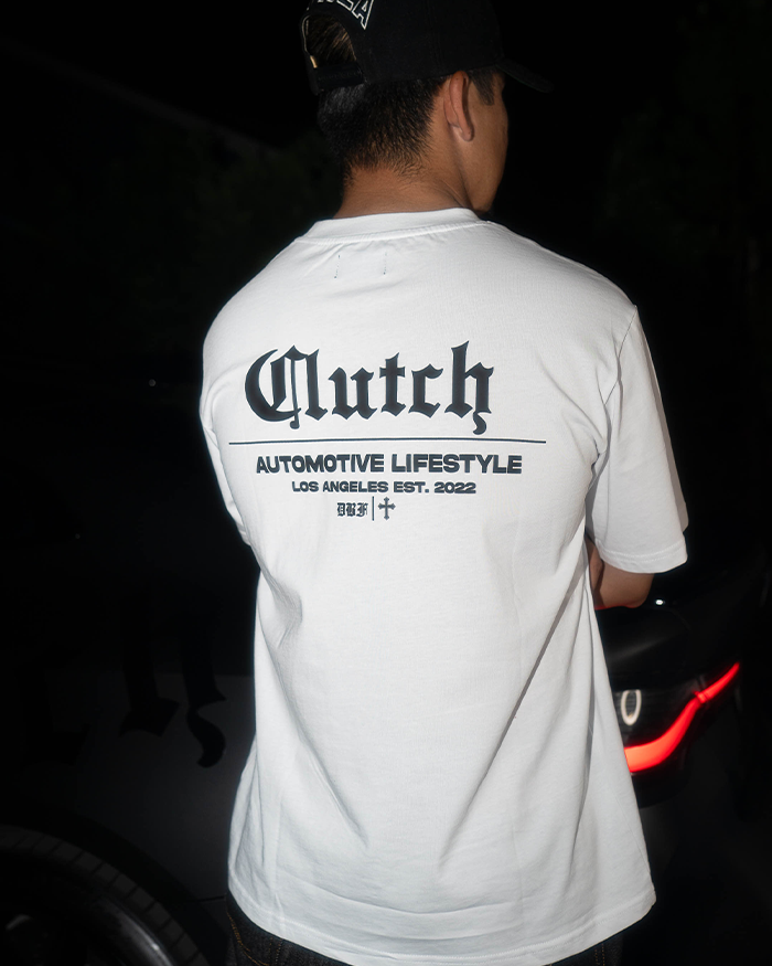 Clutch "Logo" T-Shirt *Whiteout