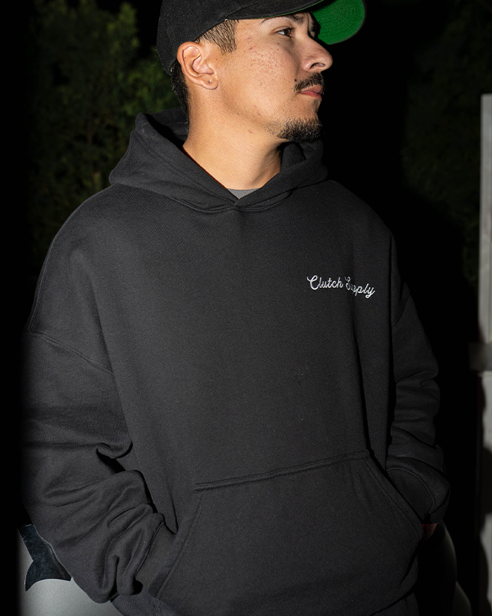Clutch Supply "Script" Sweatshirt