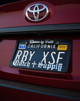 Clutch "Chrome" License Plate Frame