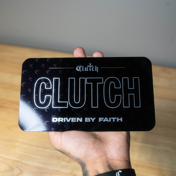 Clutch "Bike" Vanity Plate V2