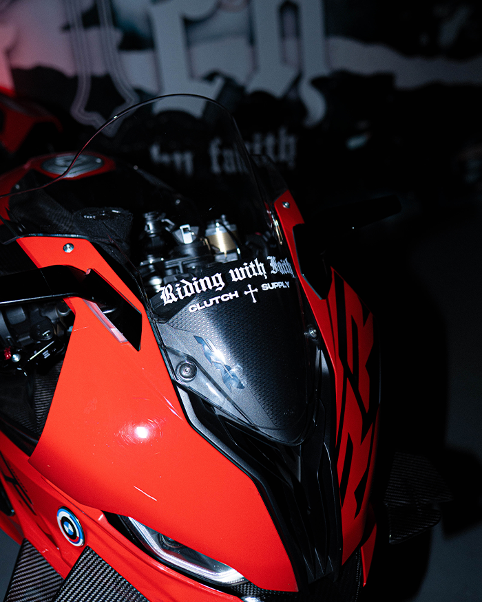 Riding with Faith Decal