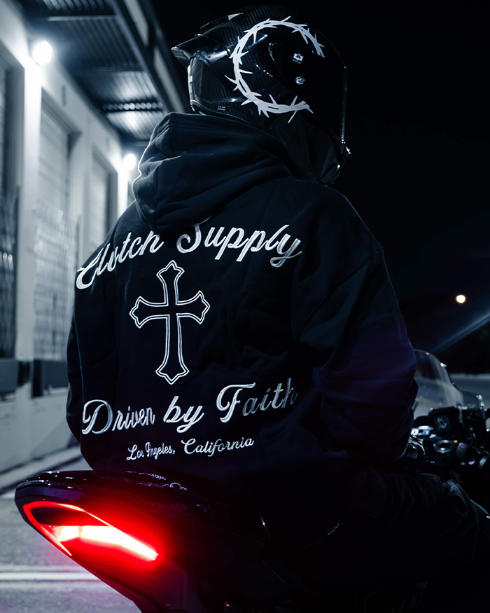 Clutch Supply "Script" Sweatshirt