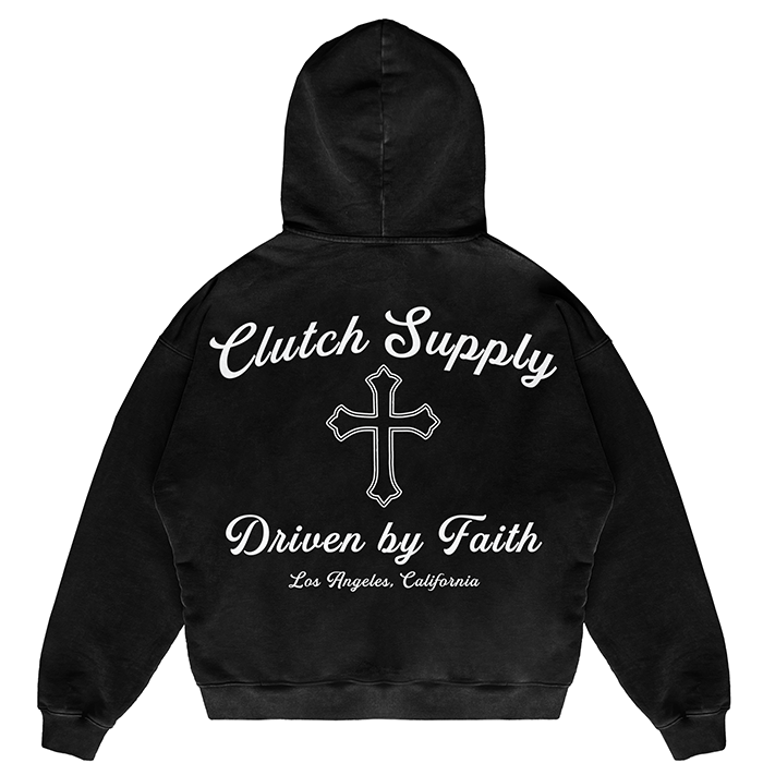 Clutch Supply "Script" Sweatshirt
