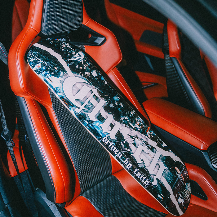 Clutch "Collage" Skate Deck