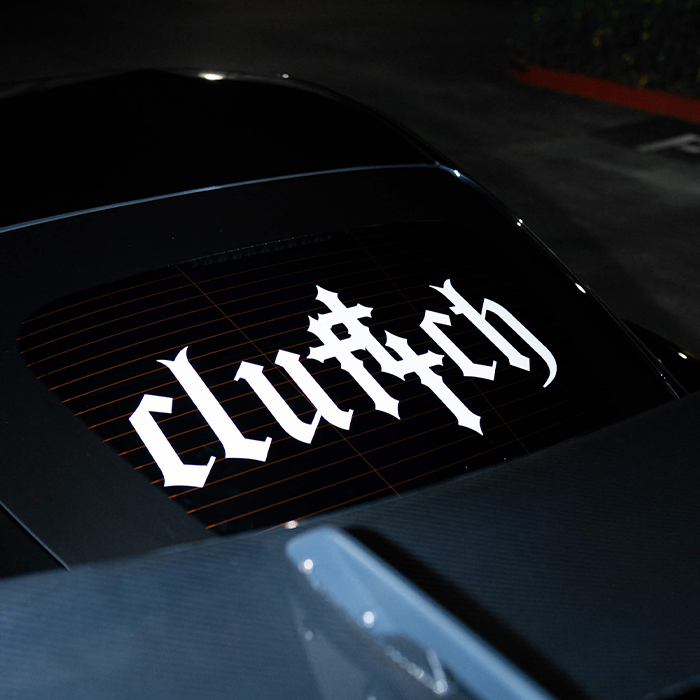 Clutch "Triple Cross" Banner