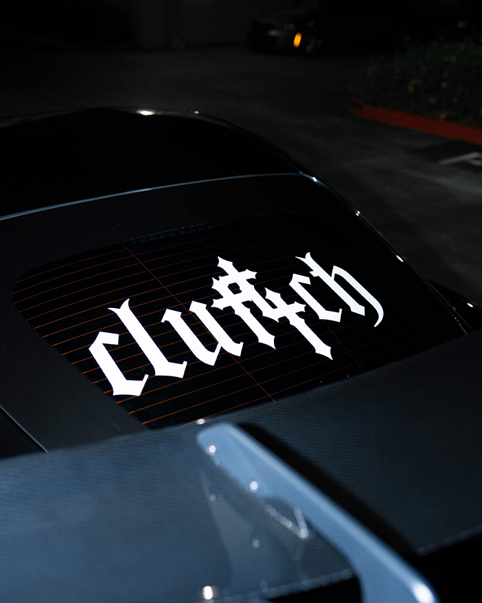 Clutch "Triple Cross" Banner