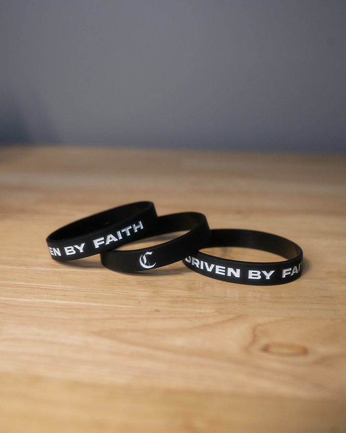 "Driven by Faith" Wristband