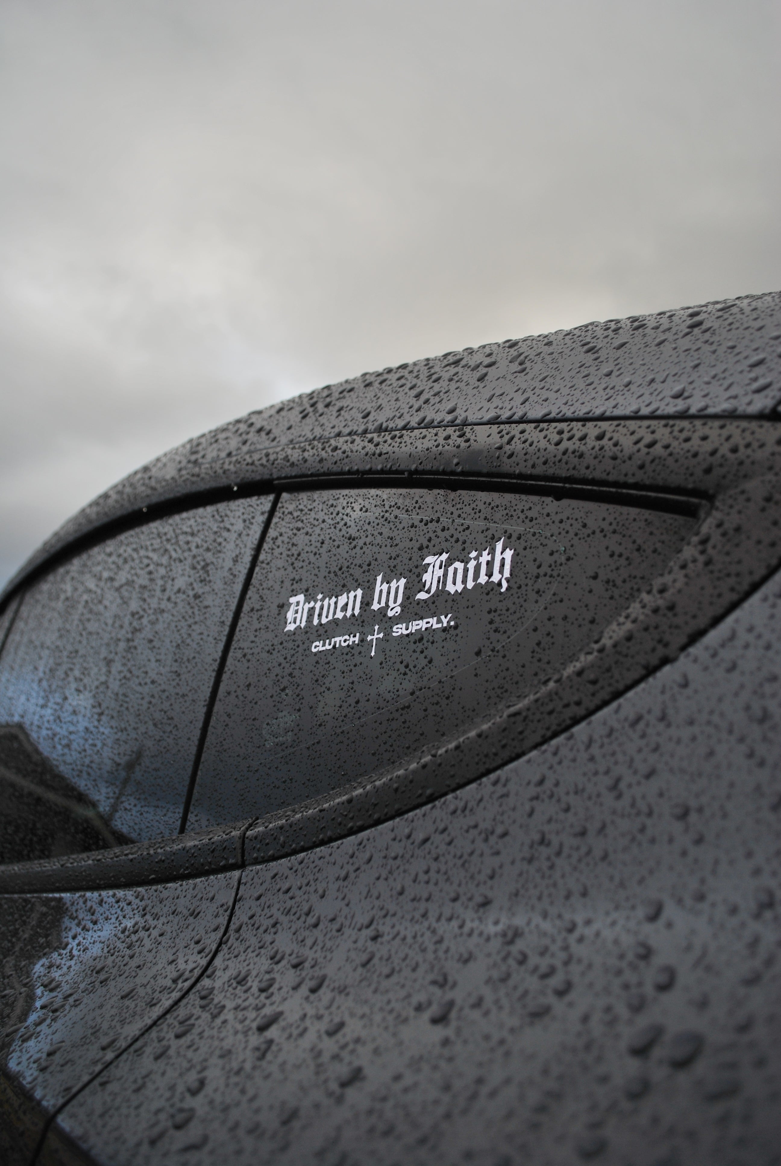 Driven by Faith Decal