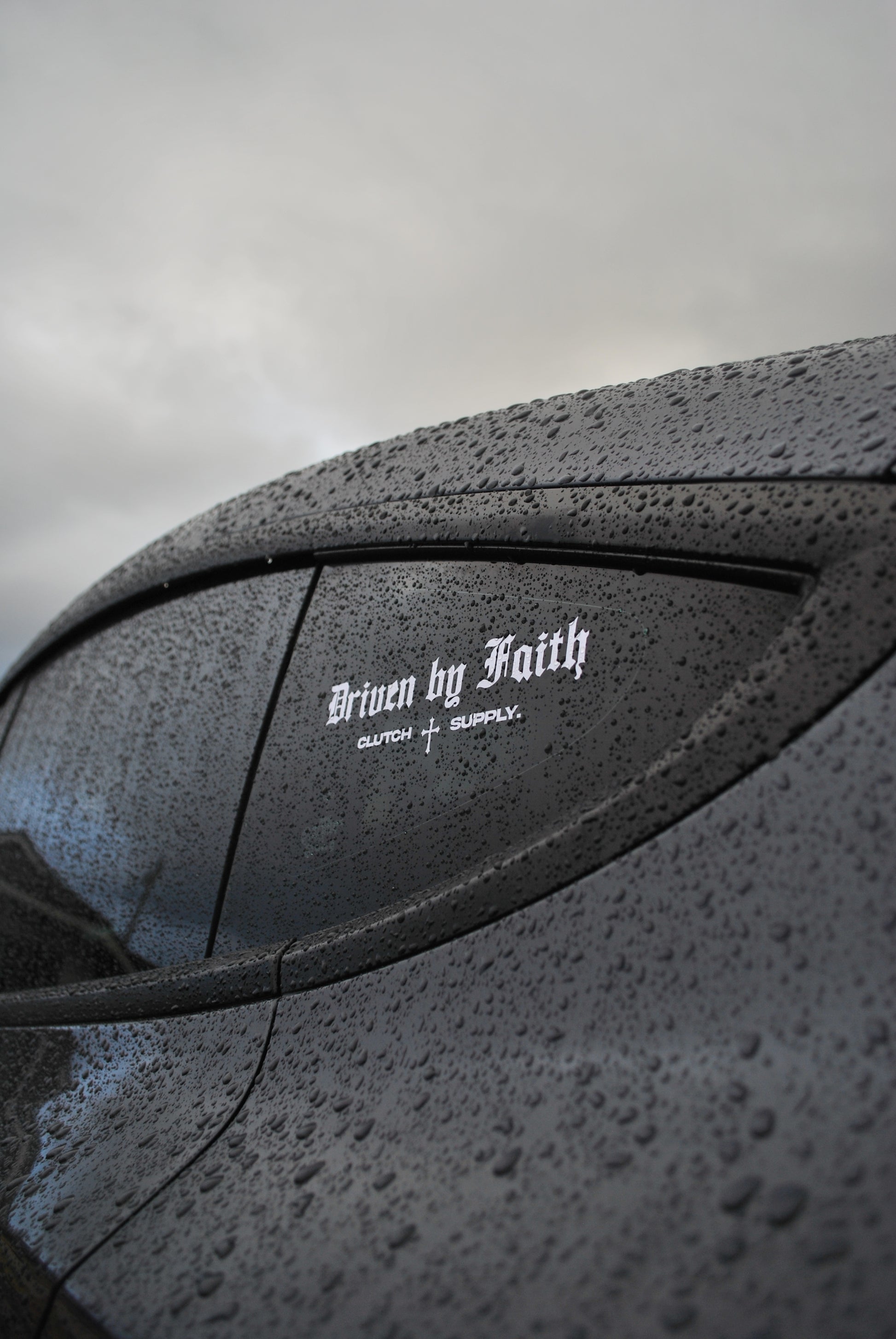 Driven by Faith Decal